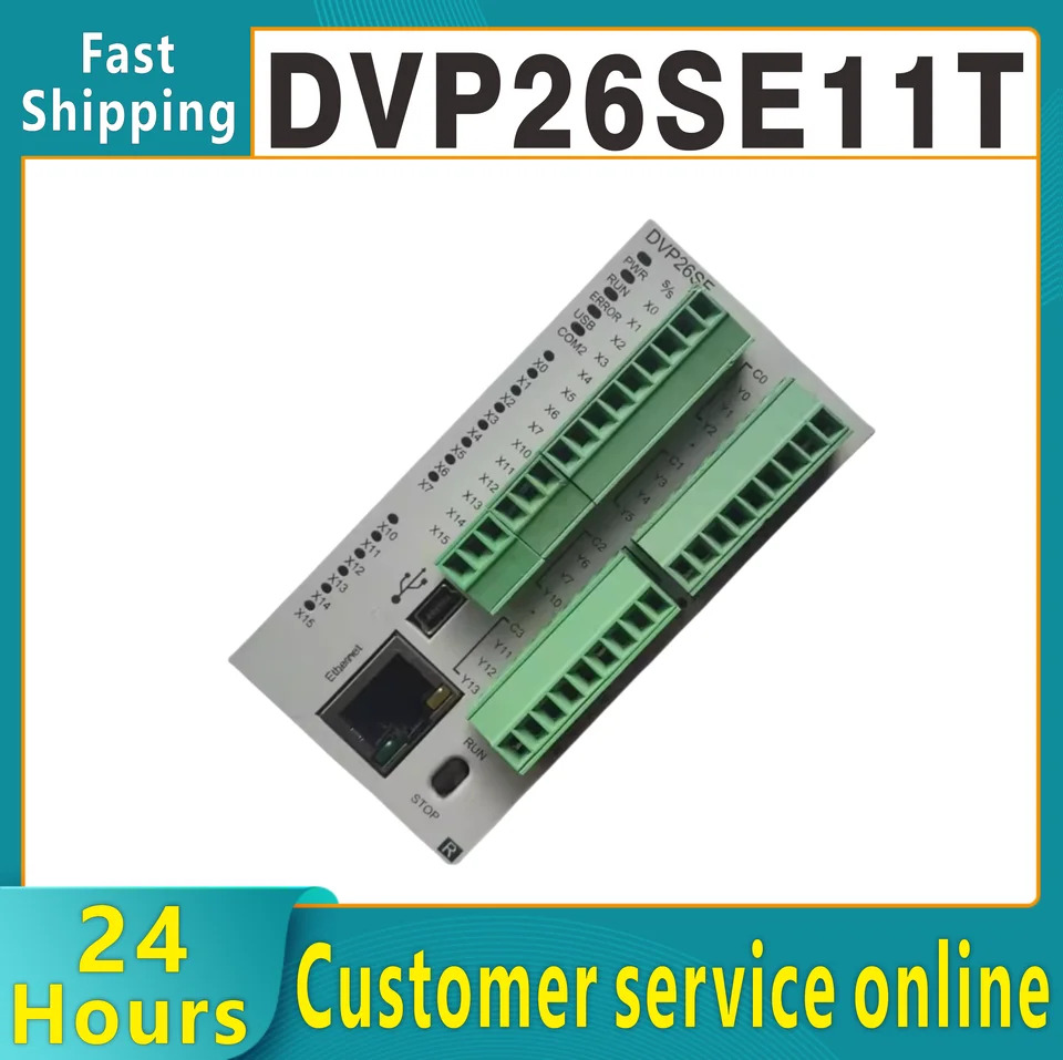 DVP12SSS211S DVP14SSS211R DVP26SE11T 12 포인트 호스트 8DI/4DO 내장 1 채널 Y0 PWM-DA 장치