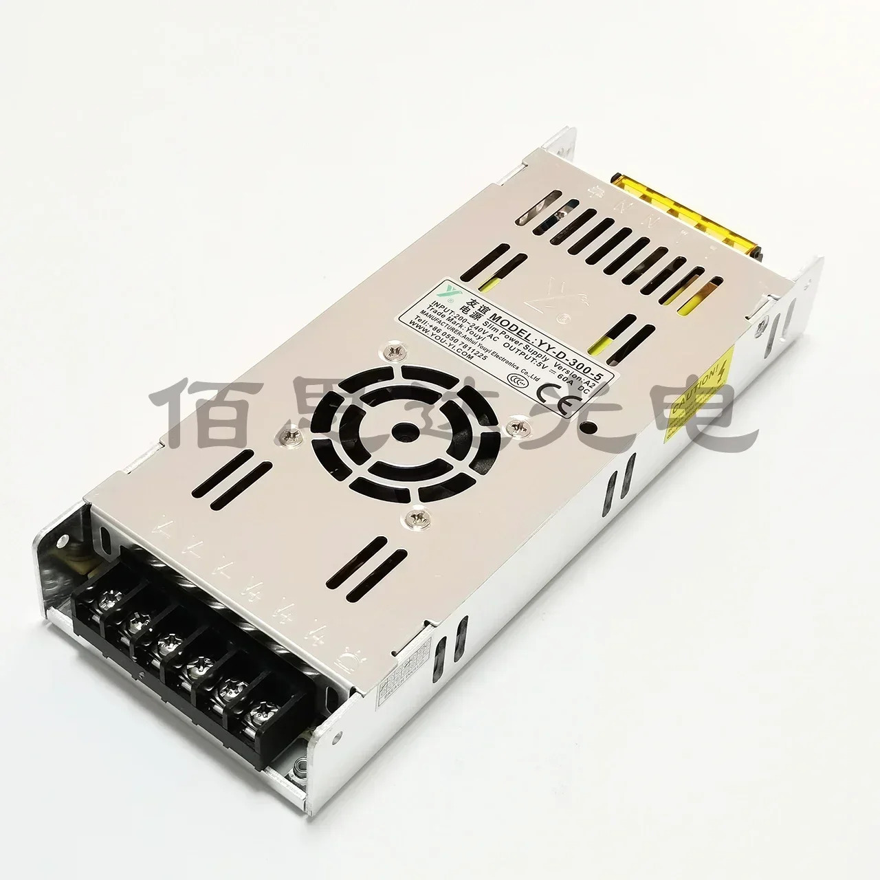 YY-D-300-5 5V60A 300W 초박형 풀 컬러 LED 디스플레이 스위칭 전원공급장치