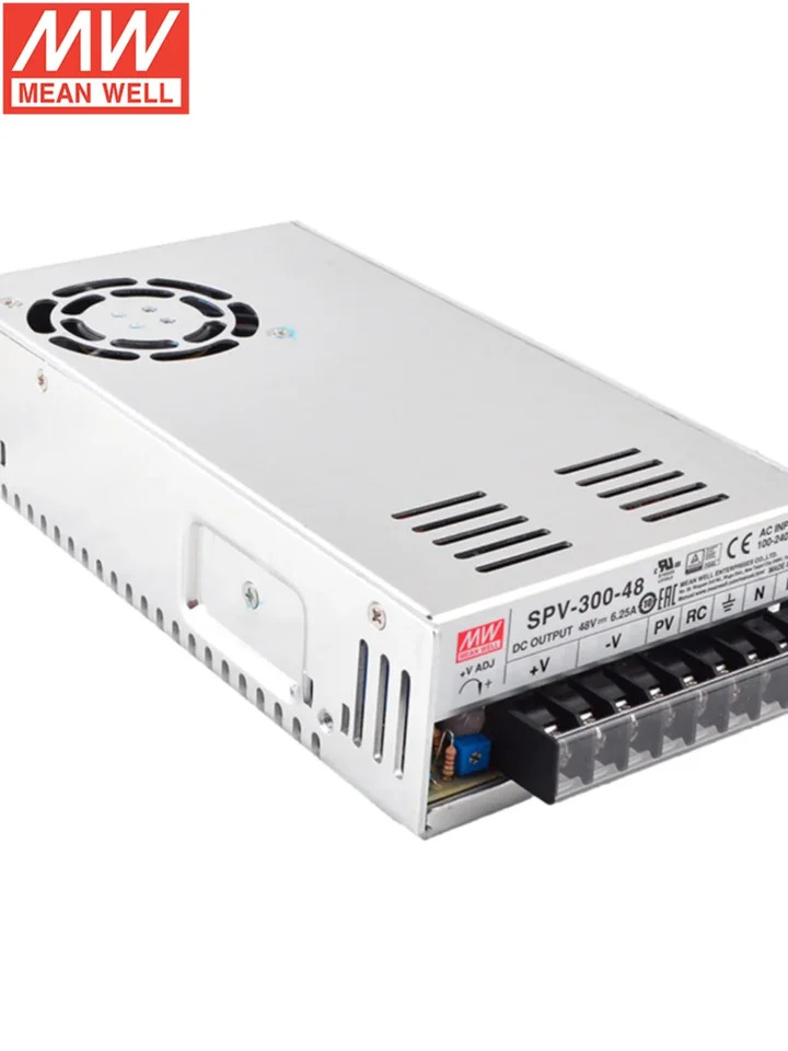 Mingwei SPV-300 스위칭 전원공급장치 가변 전압 PV 조절 외부 필요 12 V 24/48 300W