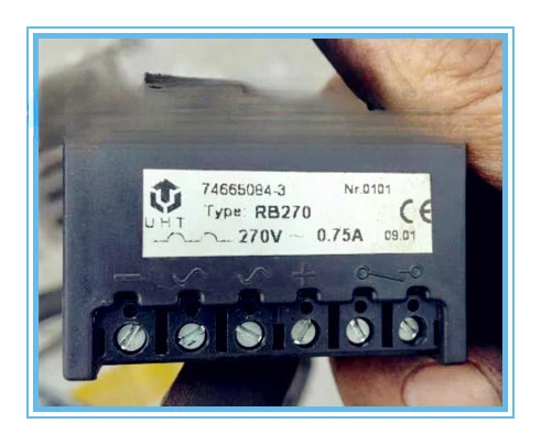 모터 정류기 UHT RB270 270V 0.75A 746650B4-3