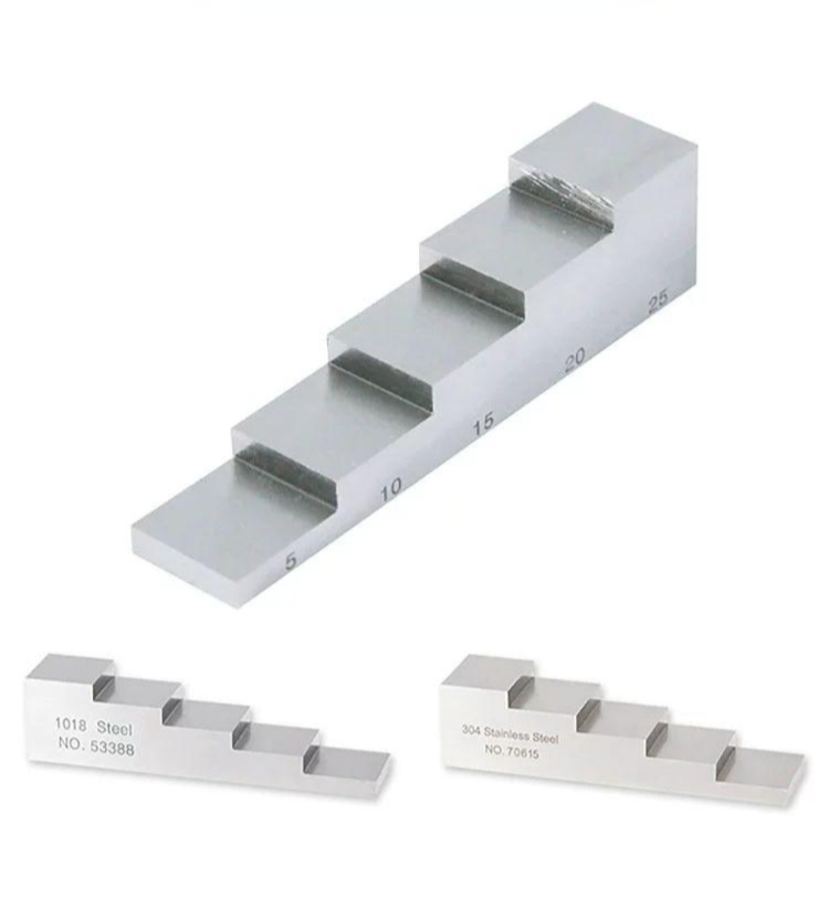 정밀두께게이지 계단형측정블록 두께측정 정밀검사플레이트 산업용 - 상세 이미지 3