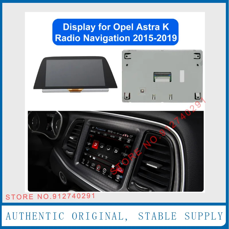 OPEL Vauxhall 차량DVD GPS 네비게이션 오리지널 8 인치 터치 스크린 교체 LCD 디스플레이 LQ080Y5DZ10