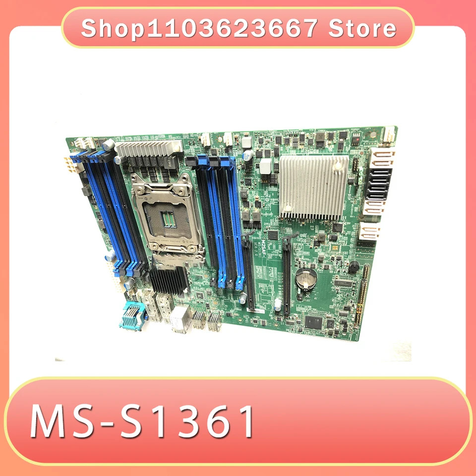 M2SAF 서버 마더보드2011 핀 듀얼기가비트 광섬유 MS-S1361 C602