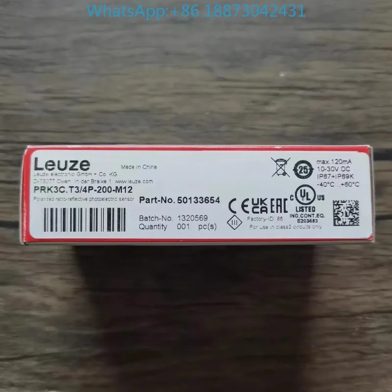 Laoyice 50133654 센서 PRK3C T3/4P-200-M12