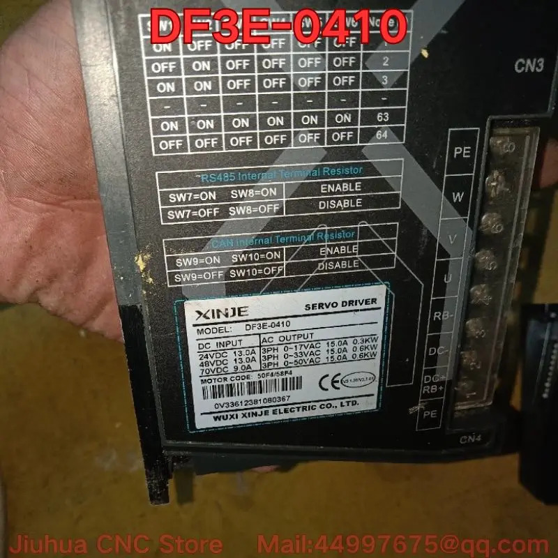 리퍼 DF3E-0410 서보 드라이브 기능 리퍼는 정상