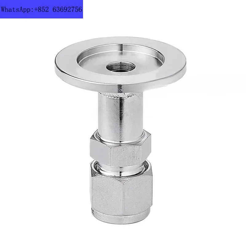 스테인리스 스틸 퀵 에어 튜브 조인트 진공 카드 슬리브 터미널연결 KF16 25 6.35 6 8mm