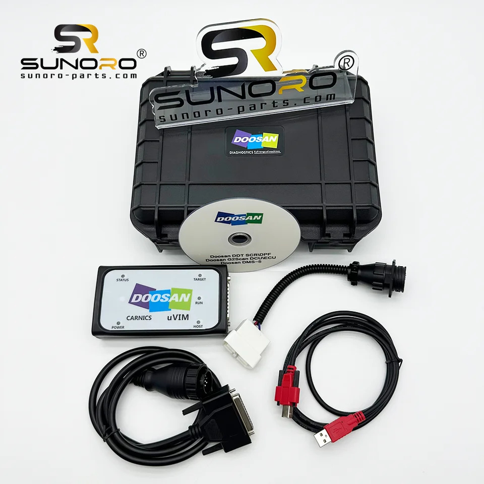 두산 검사 진단 도구 스캐너 SCR DPF G2 소프트웨어 버전 1.6.3 .09 DDT CF-53 노트북
