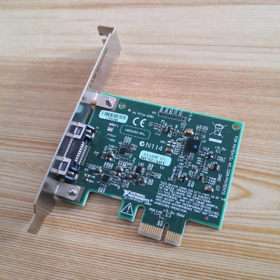 미국 NI 오리지널 PXI드라이버 카드 779504-01 PCIE-8361 음성 입력 가능