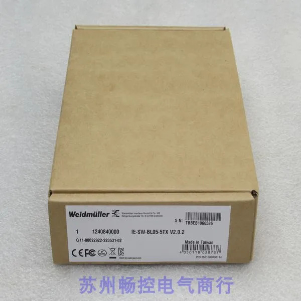 Weidmuller 용접기 스위치 IE-SW-BL05-5TX 1240840000 신