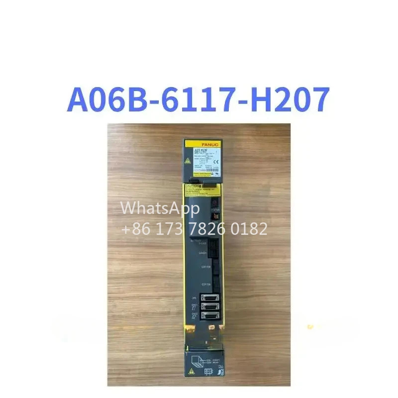 A06B-6117-H207 리퍼 드라이브 작동 기능 OK
