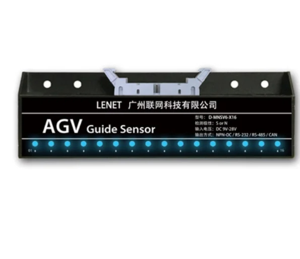 D-MNSV6-X16 AGV 다이닝 로봇자기 내비게이션 센서 고감도 16 비트