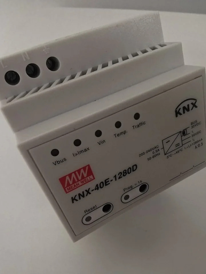 대만 Mingwei 전원 모듈 KNX-40E-1280/KNX-40E-1280D Knx/EIB 1280mA