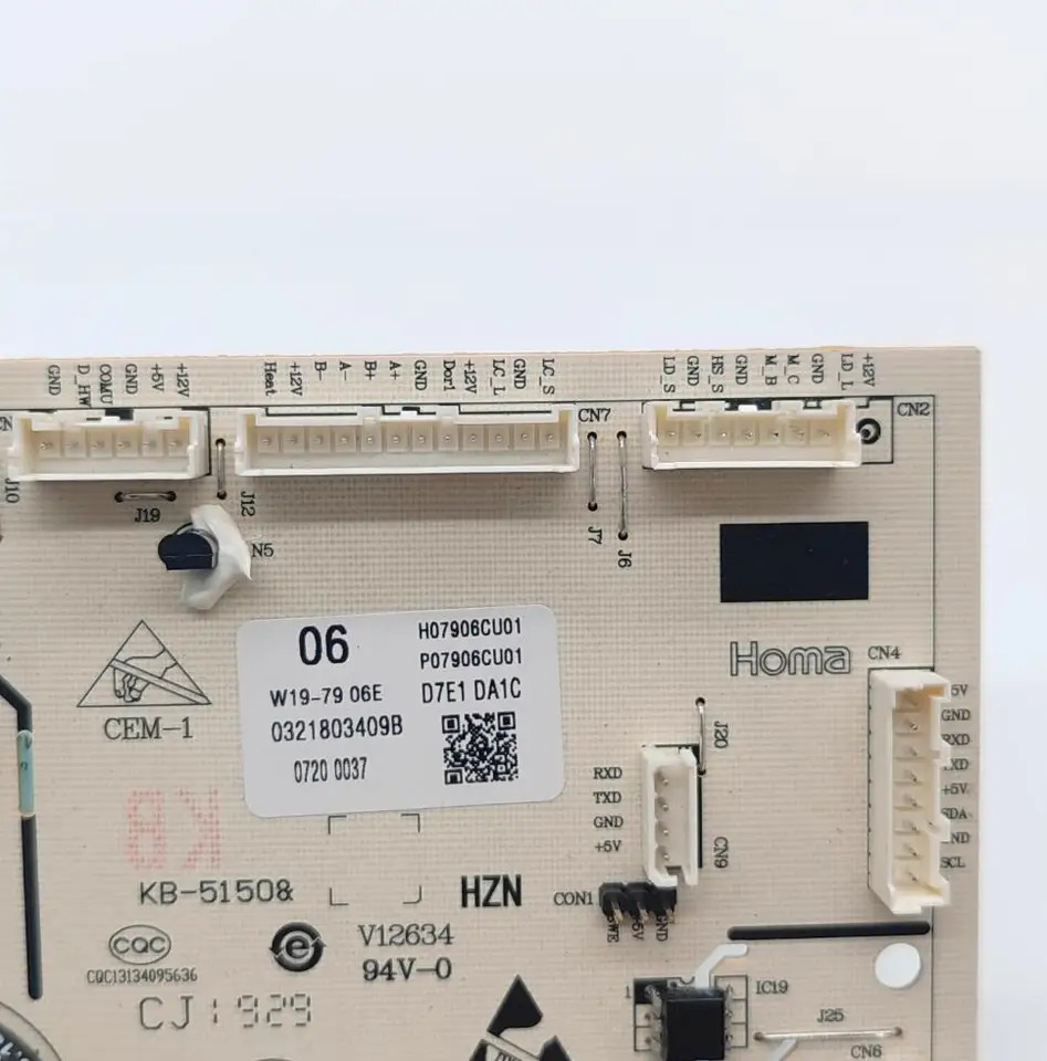메PCB 전원 제어 보드 W19-79 11B H07911CU01 P07911CU01 part0321803409A W19-7906E