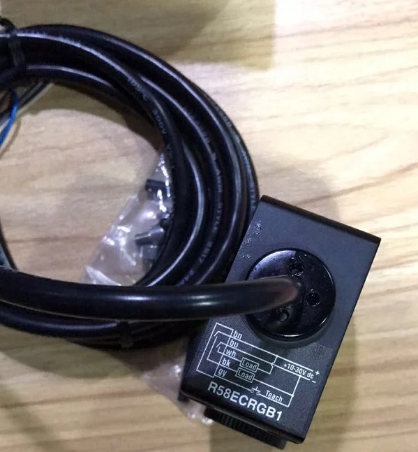 배너 센서컬러 센서 2m 케이블 10-30 V dc R58ECRGB1 74999 npn pnp R58 EXPERT 레지스터 마크
