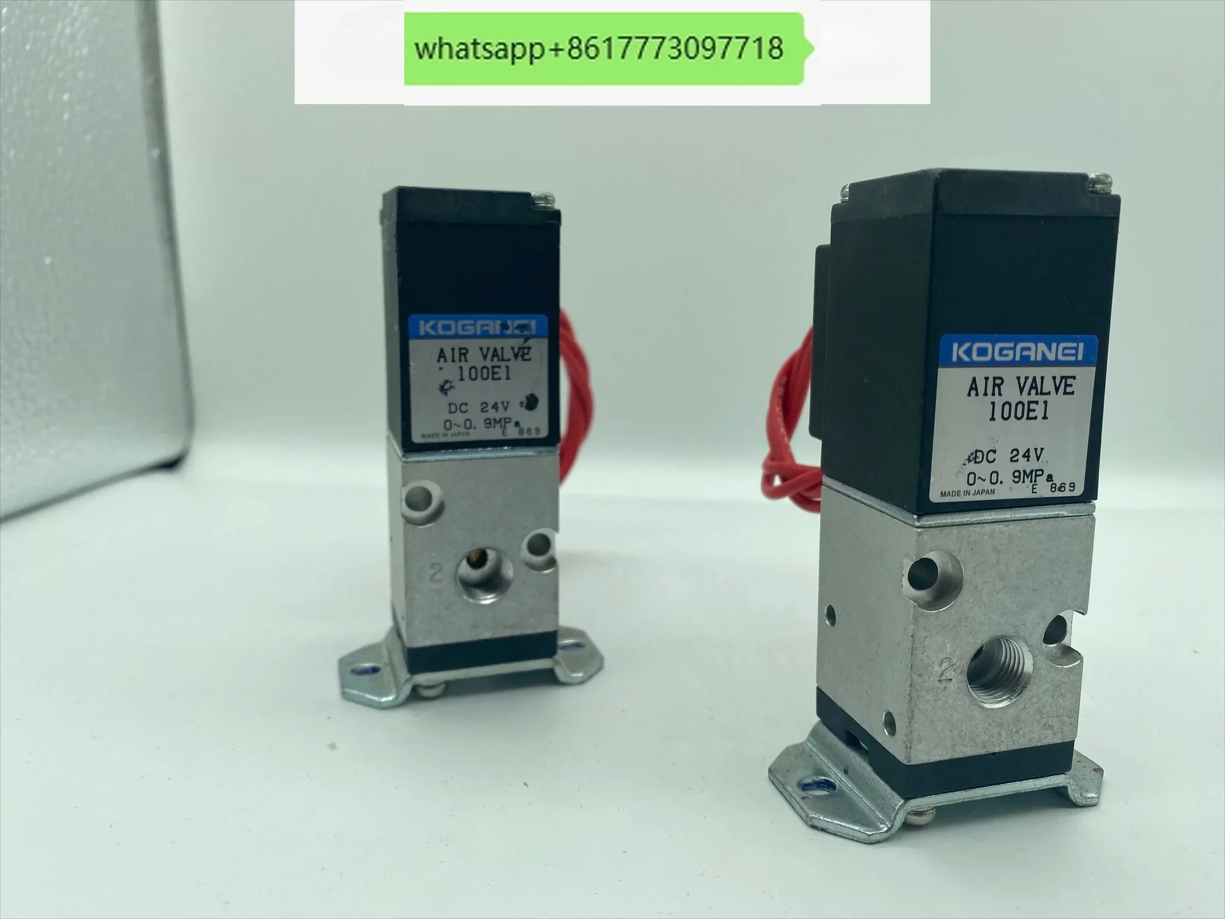 Xiaojinjing 솔레노이드 밸브 AIRVALVE100E1 전압 24V 스레드 1 치아 포장