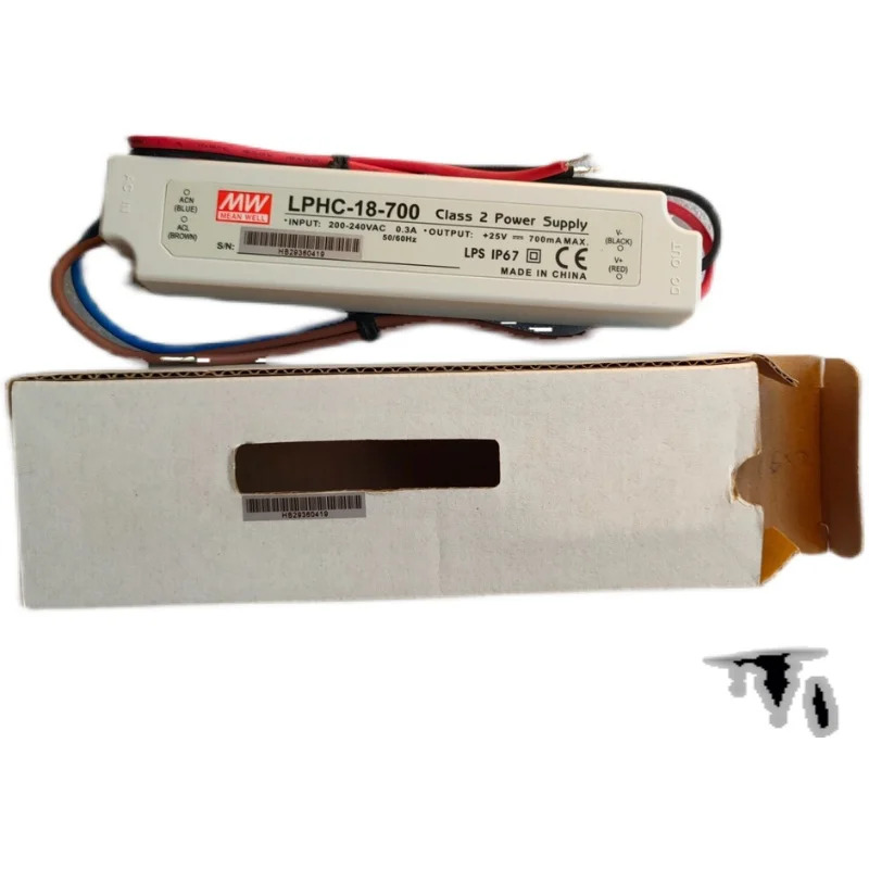 LED 방수 전원공급장치 LPHC-18-700mA 18W 정전류 조명 25V 전자막 화면