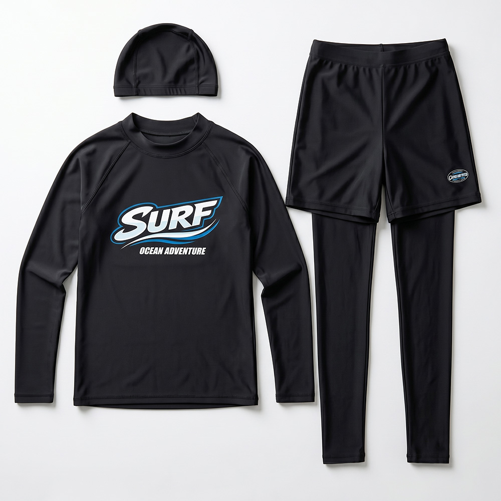 오르웨인 남아 래쉬가드 세트 주니어 생존수영 3종 SURF - 상세 이미지 3