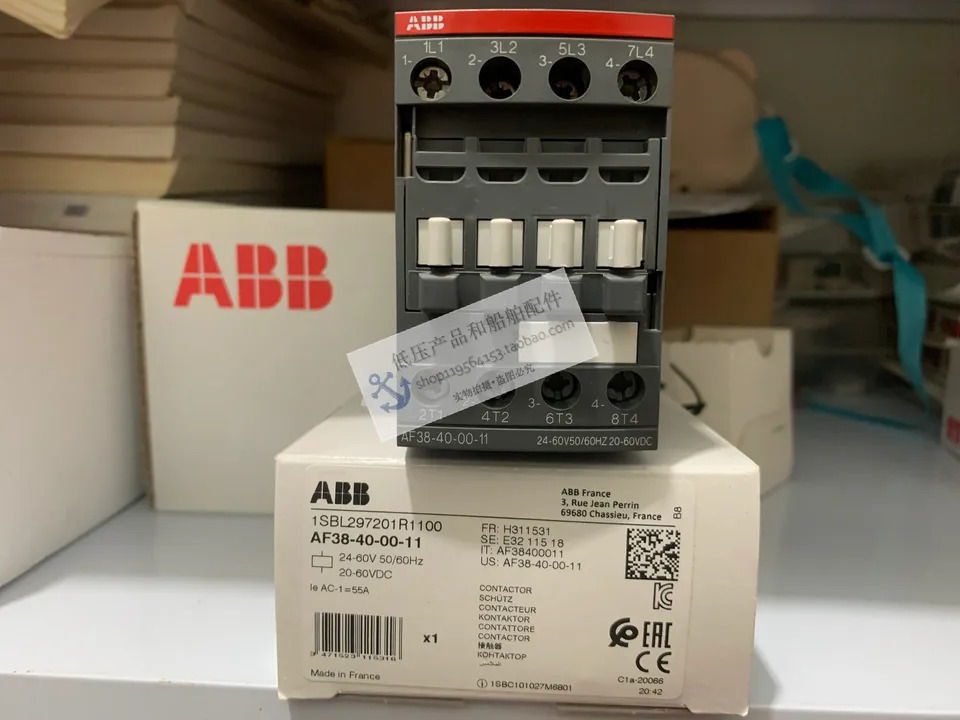 ABB 접촉기 AF38-40-00-11 DC AC 공유 24-60VAC/DC 신
