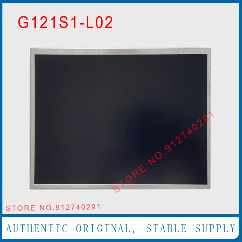 TFT LCD 디스플레이 스크린 패널 오리지널 G121S1-L02 G121S1-L01 12.1 인치 G121S1 L02 C1 C2 C3 C4