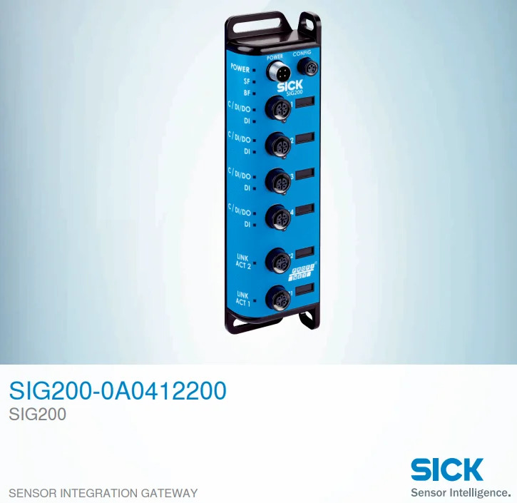 독일 SICK SIG200-0A0412200 게이트웨이 광전센서 납품 1089794