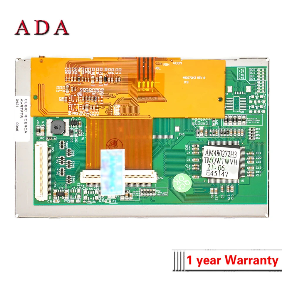 AM480272H3TMQWTWVH21 LCD 디스플레이 패널 AM480272H3TMQWW2H AM-480272H3TMQW-W2H