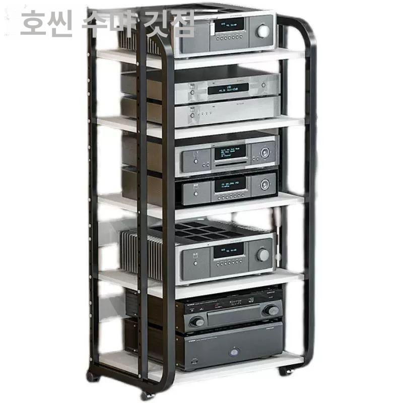 벽걸이 스피커스탠드 높이조절 오디오랙 거치대 진열장 받침 브래킷 - 상세 이미지 4