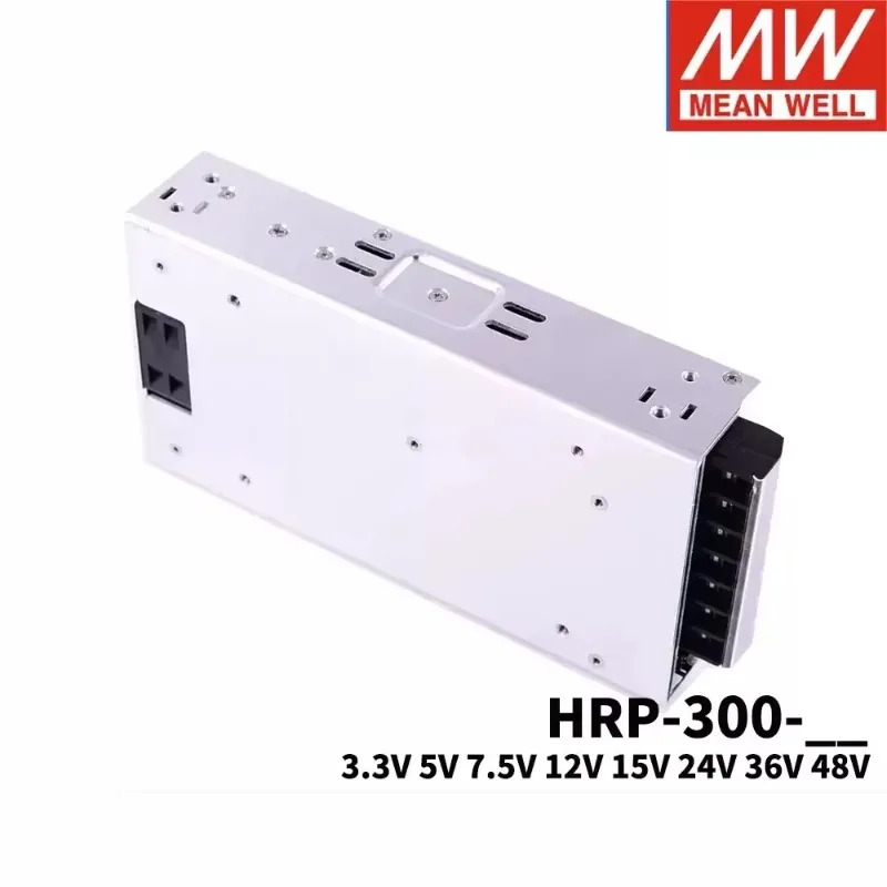 MEAN WELL HRP-300 HRP-300-24 24V 14A 300W 단일 출력PFC 기능 스위칭 전원공급장치 포함