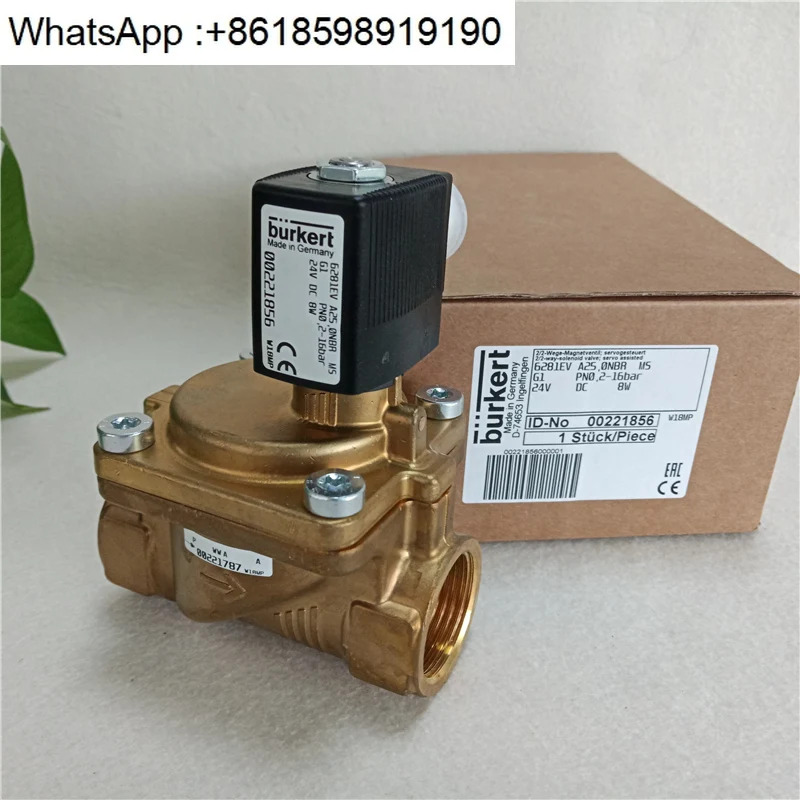 솔레노이드 밸브 6281EV A25.0NBR MS G1 PN0.2-16bar 24V 00221856