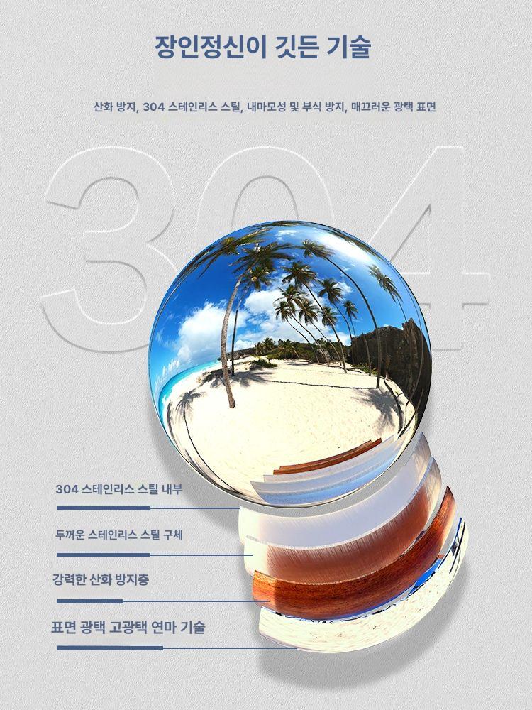 광택 원형볼 야외 인테리어 조경 거울 스텐구 금속 글로브 연못 로비 반짝이는 장식품 - 상세 이미지 3