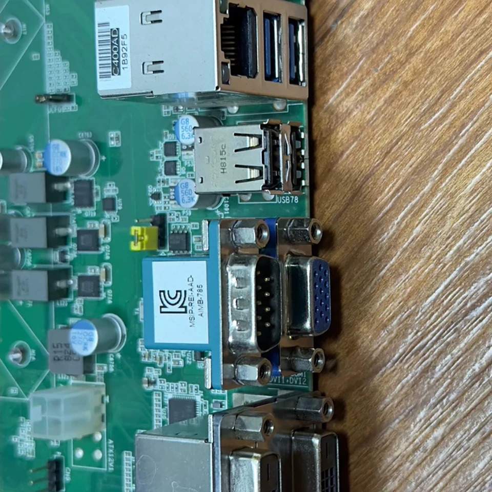Advantech 듀얼 포트 산업컴퓨터 마더보드 6 세대 7 AIMB-785 AIMB-785G2 지원