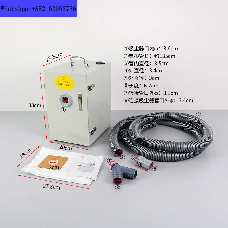 Vacuum Cleaner for Technician Single Hole Double Low CNC Laboratory