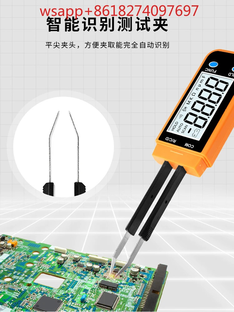 SMD 칩 캐패시터 리퍼 클립 고정밀 미니 LCR 테스터 VC6013B