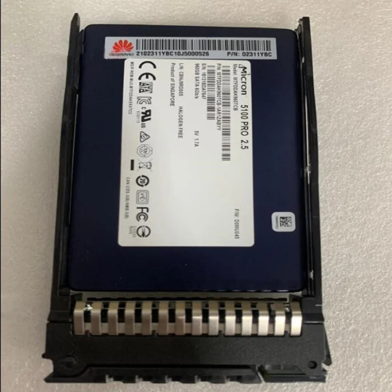 Huawei호환 RH2288 V3 V5 960GB 2.5 SATA SSD 02311YBC새 솔리드 스테이트 드라이브