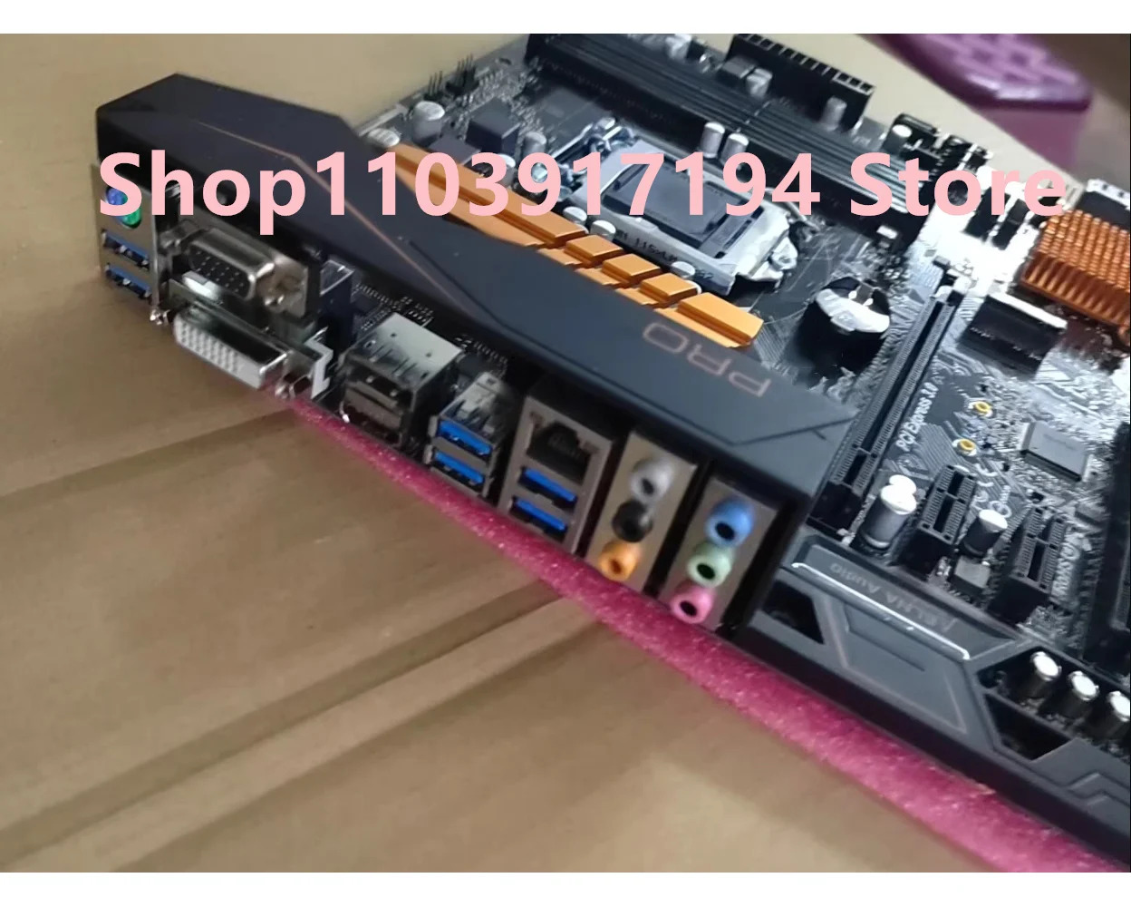 ASRock호환 H170M-Pro4 마더보드 m2 인터페이스 1151 핀 지지대 I5-6500 7700 6 세대 7