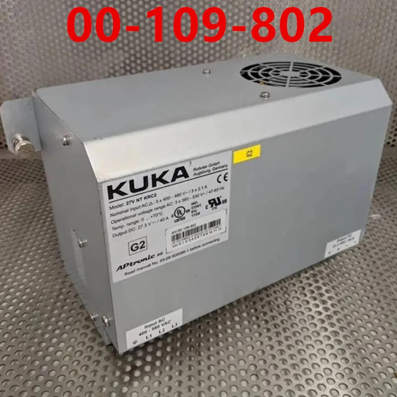 오리지널 KUKA 전원공급장치 00-109-802