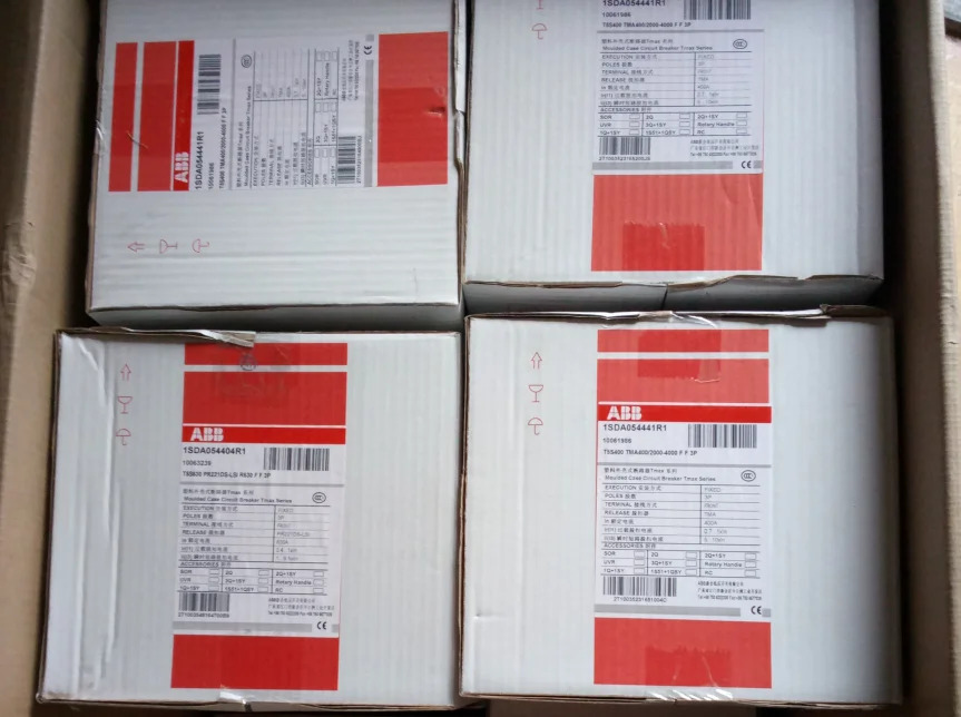 ABB 오리지널 Tmax 몰딩 케이스 회로차단기 T5N400 PR221DS-LSI R320 FF 신