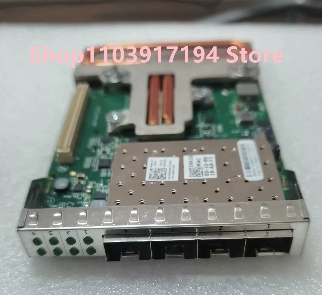 Dell Emulex 쿼드 포트네트워크 도터 카드 네트워크 5VK2GGB/S