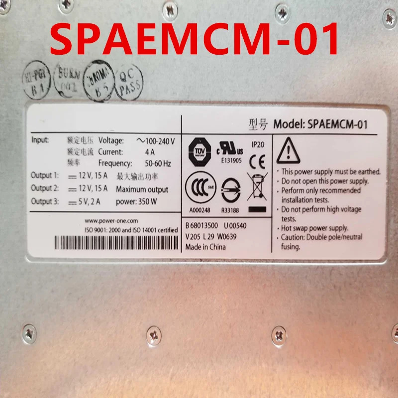 EMC AX150I PSU 350W 전원공급장치 071-000-423 SPAEMCM-01 0MG925 신