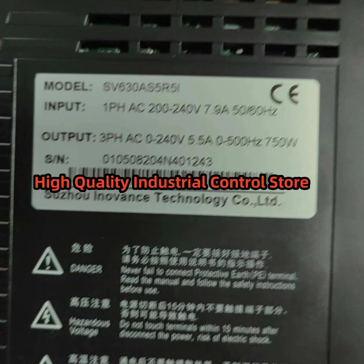SV630PS2R8I SV630PS5R5I 서보 드라이브 원본