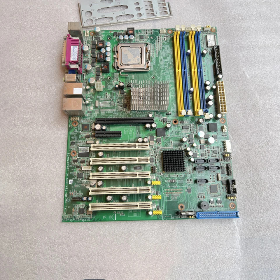Advantech 듀얼 네트워크 카드산업컴퓨터 마더보드 AIMB-764G2 AIMB-764 REV.A1