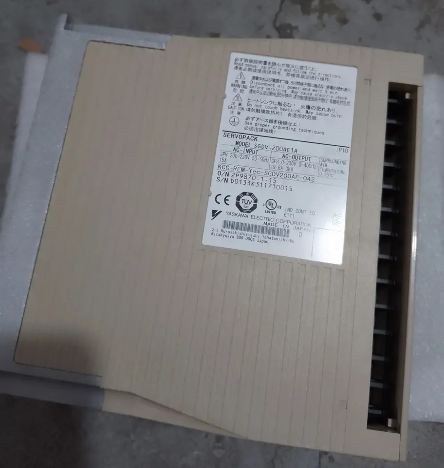SGDV-200AE1A 서보 드라이브 SGDV 200AE1A