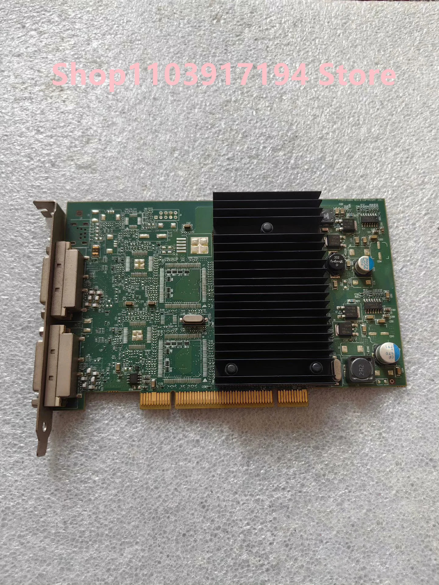 Matrox F7312-0001 REVB 디스플레이 카드 MGI P69-MDDP128F