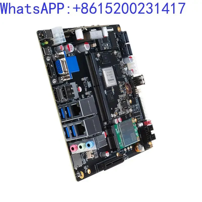 ITX-3588J 8K AI 산업 마더보드 8nm Cortex-A76 6 탑 컴퓨팅 파워 RK3588