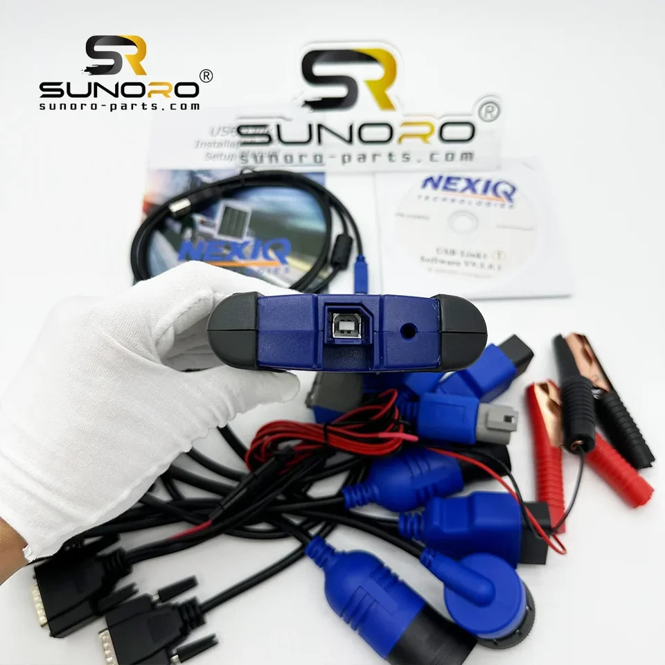 USB 125032 디젤 인터페이스 진단 소프트웨어 블루투스 중장비 트럭 스캐너 도구 N2 NEXIQ2