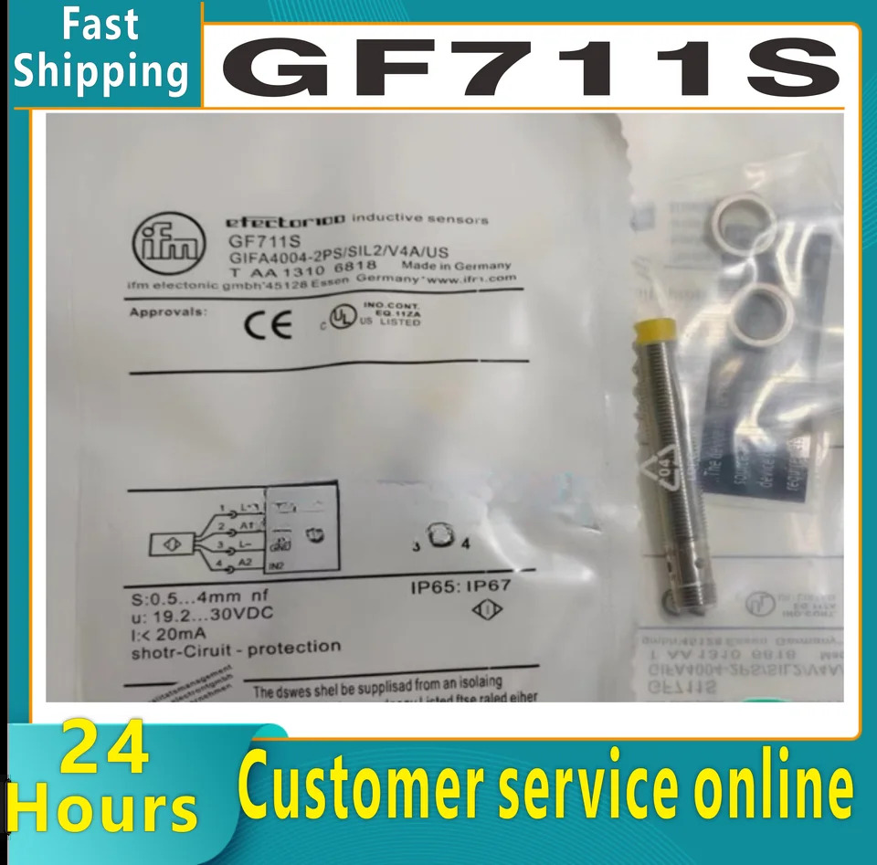 IFM 고장 안전 유도 센서 GF711S GIFA4004-2PS/SIL2/V4A/US신