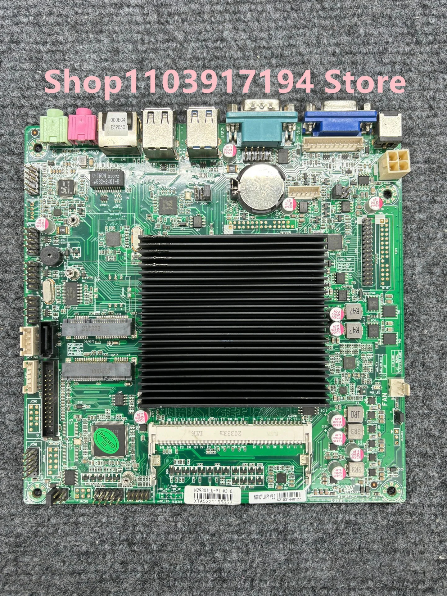 N2930TLU 초박형 마더보드 itx
