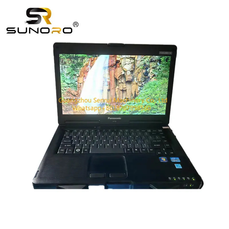 볼보호환 굴삭기 트럭 진단 스캐너 VOCOM2 vocom II 888940000 APCI PTT 2.7.115 테크 툴 노트북 CF52