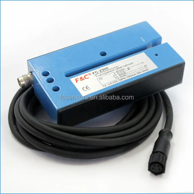 FC-2300 초음파 라벨 센서 투명 감지 광전
