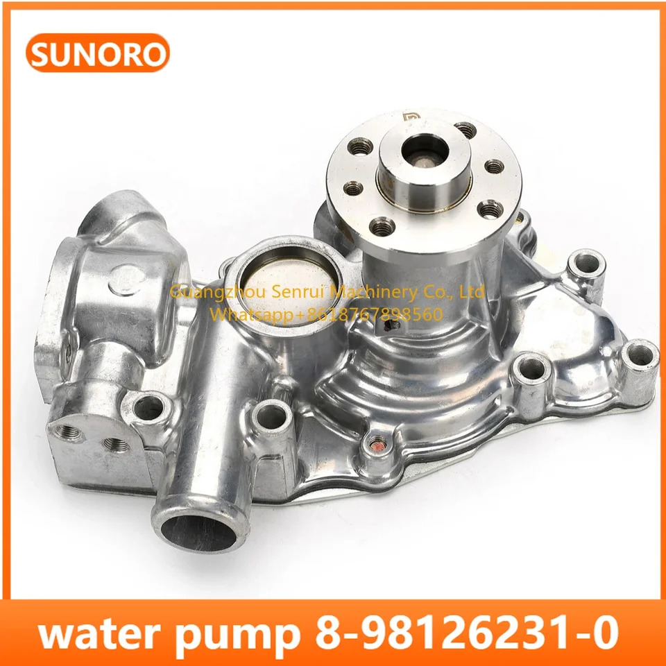 엔진 워터 펌프 ZAXIS55 ZAXIS75-3 ZAXIS85-3 SH80-6 IHI55 굴삭기 8-98126231-0 4LE2 4LB1