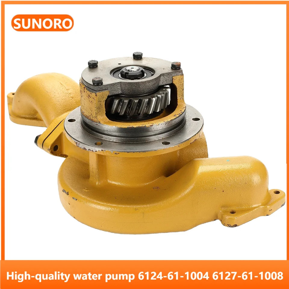 SUNORO 디젤 엔진 부품 워터 펌프 S6D155 6D155 6124-61-1004 6127-61-1008 D155 D155A 용